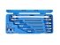 Extended double-ended wrench set, 8-19mm