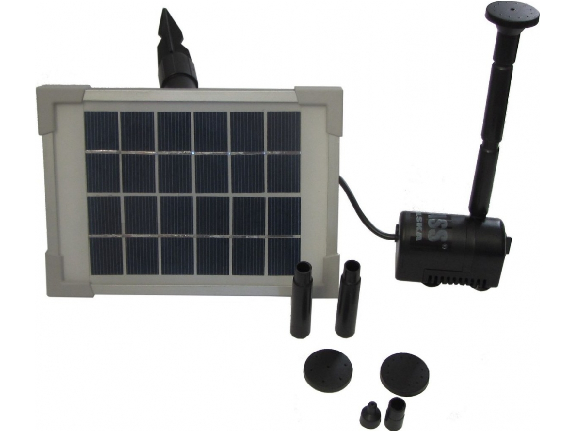 Fountain Pump with Solar Battery 2W 6V Fountain Pump with Solar Battery 2W 6V
