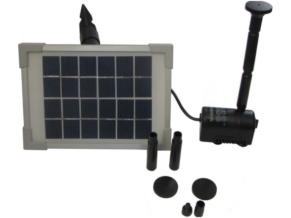 Fountain Pump with Solar Battery 2W 6V Fountain Pump with Solar Battery 2W 6V