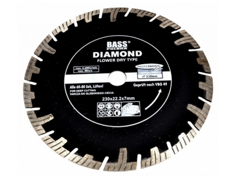 Deimantinis diskas 230mm betonui Deimantinis diskas 230mm betonui
