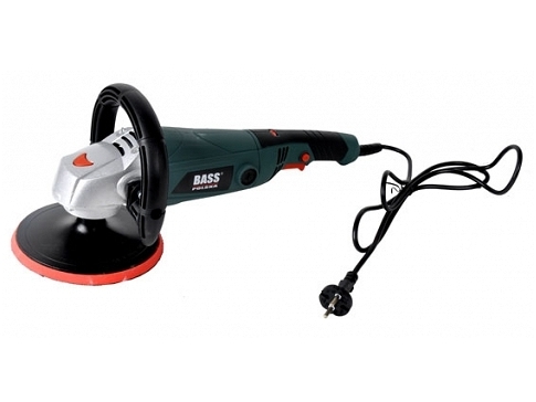Bass Polska BP-5124 Polisher with D-shaped Handle, 180mm, 1600W Bass Polska BP-5124 Polisher with D-shaped Handle, 180mm, 1600W