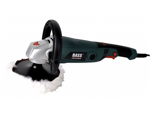 Bass Polska BP-5124 Polisher with D-shaped Handle, 180mm, 1600W 1 Bass Polska BP-5124 Polisher with D-shaped Handle, 180mm, 1600W 1