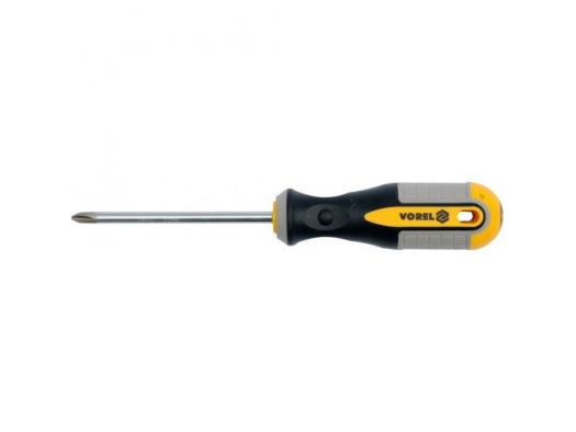 Crosshead screwdriver Cr-V, PH1x100mm Crosshead screwdriver Cr-V, PH1x100mm