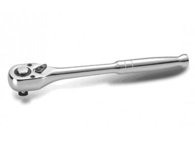 Reversible ratchet head 1/4" 125mm