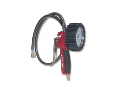 Inflation gun with gauge, calibrated