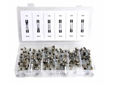 Glass Fuses, 120pcs Set
