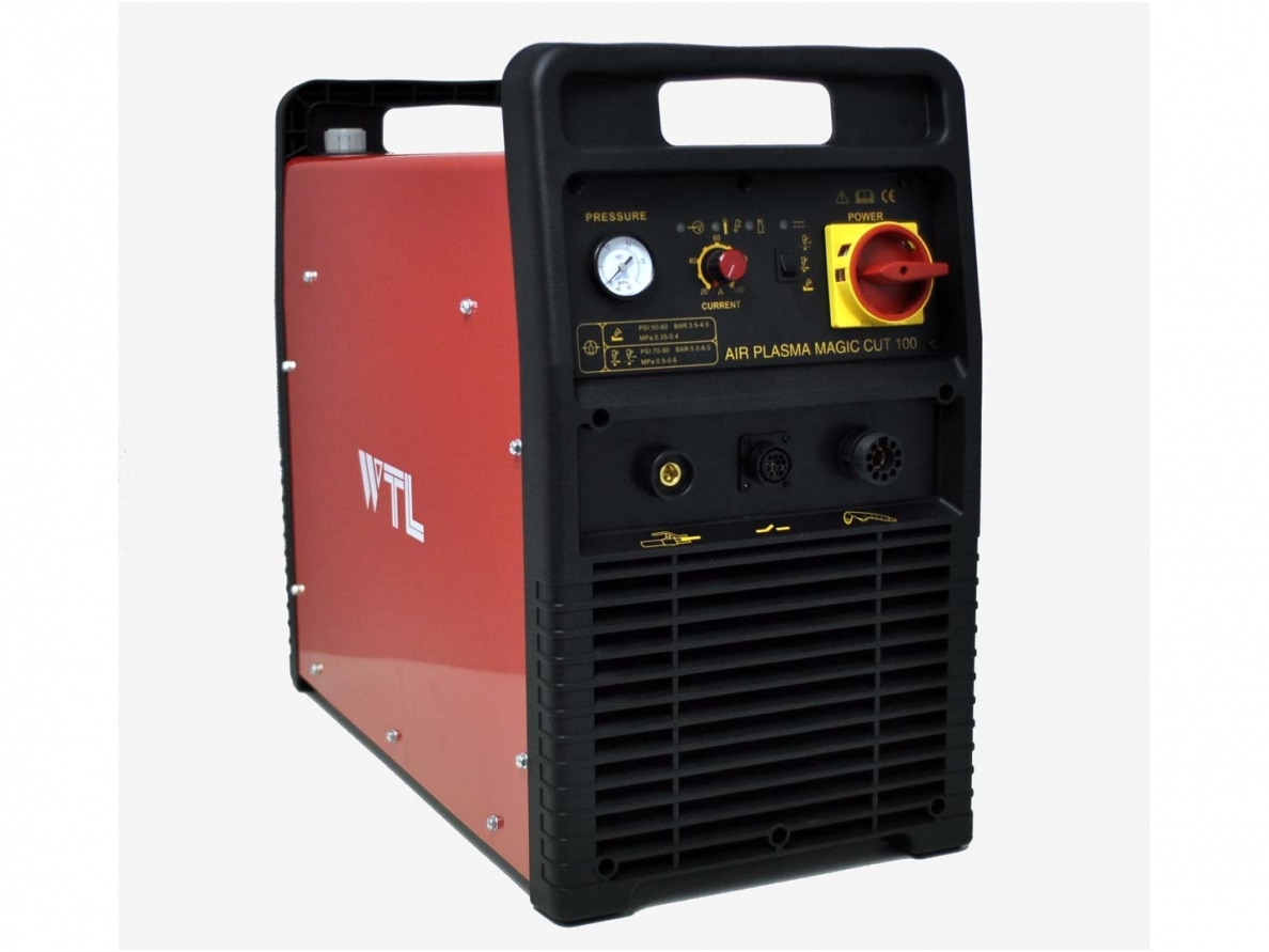 WTL Magic Cut 100 Industrial Plasma Cutting Machine, 100A, 400V, 50mm