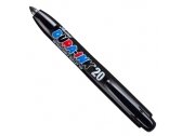 Rašalo markeris Dura-Ink 20, automatinis, juodas, 1.5mm