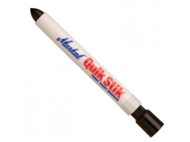 Маркер с твердой краской Quik Stik Paintstick, черный, 17мм