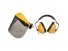 Protective Mesh Face Shield + Ear Protection Set Protective Mesh Face Shield + Ear Protection Set