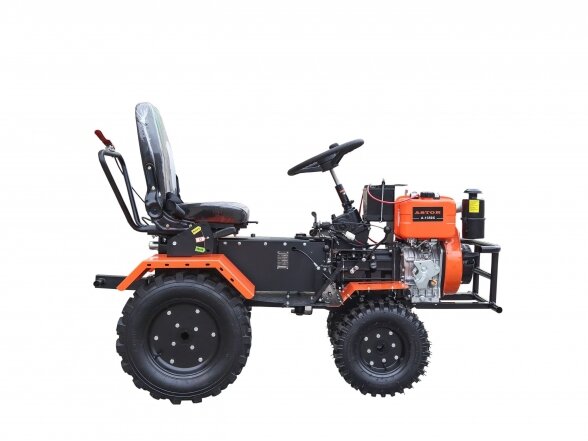 4x4 дизельный мини трактор Astor - A-1350x, 9.2 кВт 1