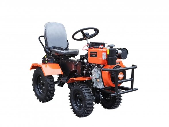 4x4 дизельный мини трактор Astor - A-1350x, 9.2 кВт 4x4 дизельный мини трактор Astor - A-1350x, 9.2 кВт