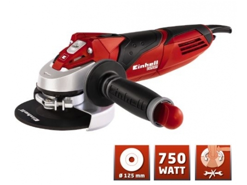 Einhell TE-AG 125/750 Angle Grinder, 750W, 125mm