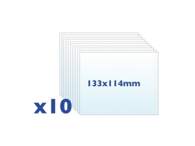 Стекло для сварочной маски, 10 шт., EXPERT Стекло для сварочной маски, 10 шт., EXPERT