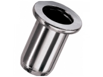 Sriegtos įvorės Novus 5 x 11,5 mm, aliuminės Sriegtos įvorės Novus 5 x 11,5 mm, aliuminės