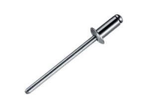 Kniedės Novus 2,4 x 6 mm, aliuminės, 30 vnt.