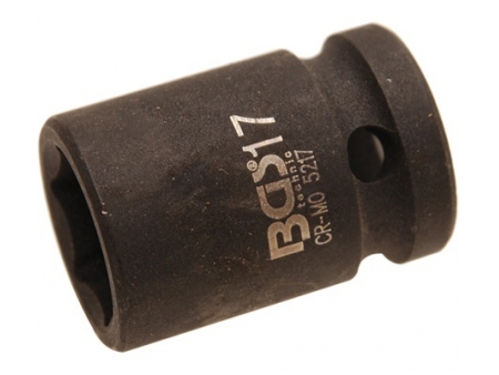 Impact Socket 15 mm 1/2"