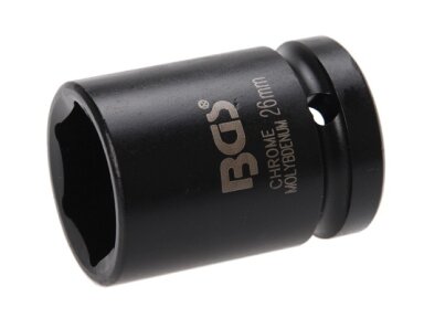 Impact Socket 3/4", 26mm