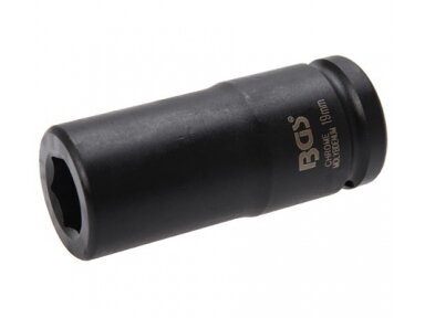 Impact Socket Long 3/4", 19 mm