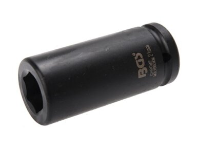 Impact Socket Long 3/4", 21 mm