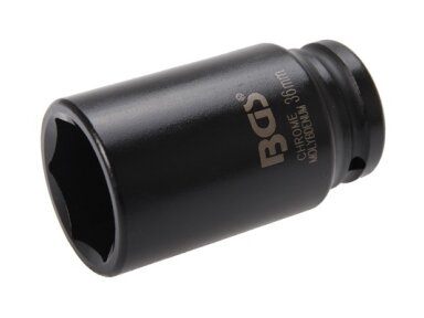 Impact Socket Long 3/4", 36 mm
