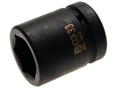 Impact socket 1", 33mm