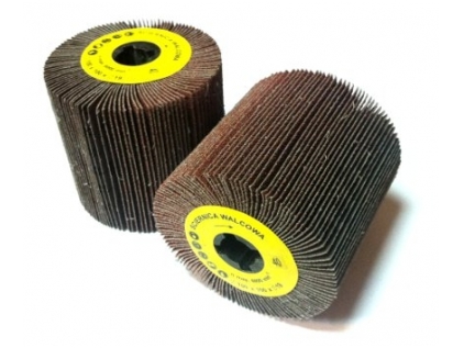 Lapelinis šlifavimo ritinėlis 100x100x19mm P40 Lapelinis šlifavimo ritinėlis 100x100x19mm P40