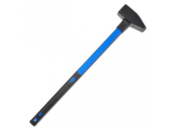 Sledgehammer with fiberglass handle, TUV/GS, 5000 g, 900 mm Sledgehammer with fiberglass handle, TUV/GS, 5000 g, 900 mm