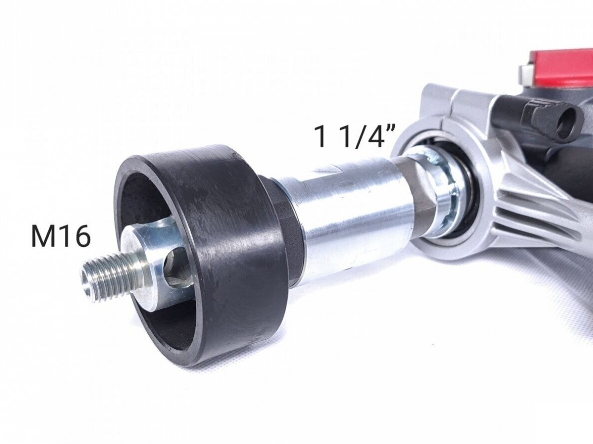 Adapteris su dulkių nusiurbimu 1 1/4 UNC į M16 3 Adapteris su dulkių nusiurbimu 1 1/4 UNC į M16 3