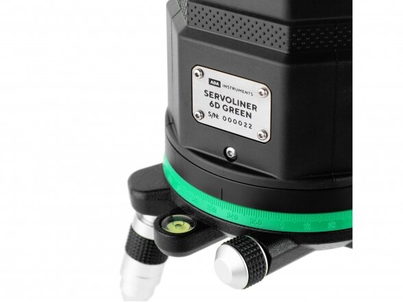 ADA 6D SERVOLINER GREEN Лазерный нивелир, зеленый луч 10
