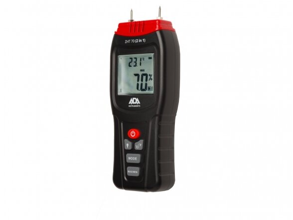 Ada Instruments ZHT 70 (2in1) kontaktinis drėgmės ir temperatūros matuoklis 2 Ada Instruments ZHT 70 (2in1) kontaktinis drėgmės ir temperatūros matuoklis 2