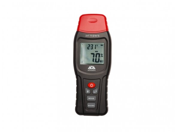 Ada Instruments ZHT 70 (2in1) kontaktinis drėgmės ir temperatūros matuoklis 1 Ada Instruments ZHT 70 (2in1) kontaktinis drėgmės ir temperatūros matuoklis 1