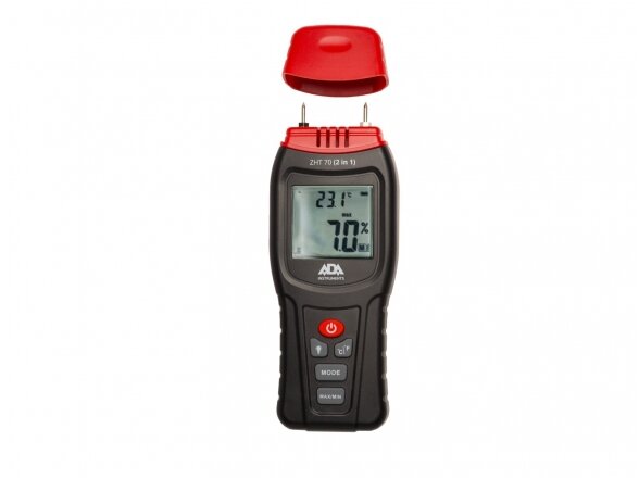 Ada Instruments ZHT 70 (2in1) kontaktinis drėgmės ir temperatūros matuoklis Ada Instruments ZHT 70 (2in1) kontaktinis drėgmės ir temperatūros matuoklis