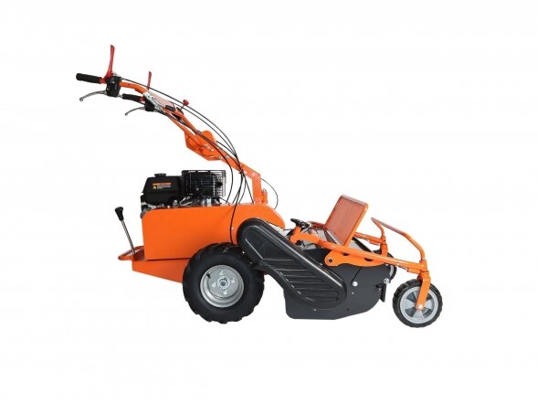 AGROSSI-Pro SK-760R мульчер, дробилка травы, ширина кошения 76 см, производительность до 3000 м2/час, электрический стартер 1