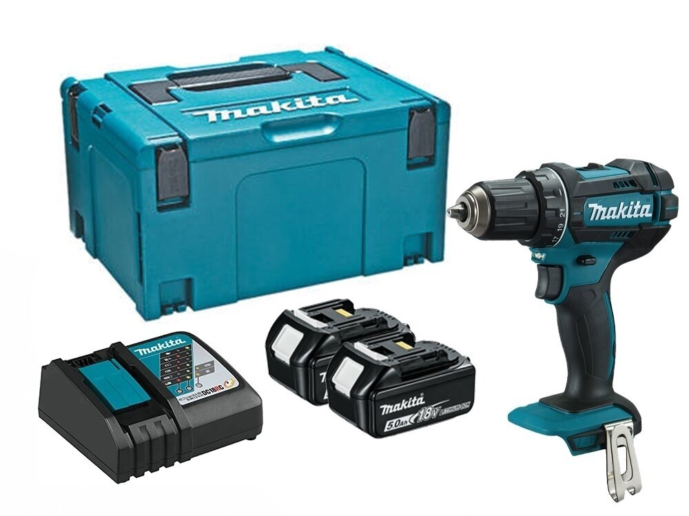 Makita DDF482RTJ Аккумуляторный шуруповерт 2x5,0Ah 18V Li-ion Makita DDF482RTJ Аккумуляторный шуруповерт 2x5,0Ah 18V Li-ion