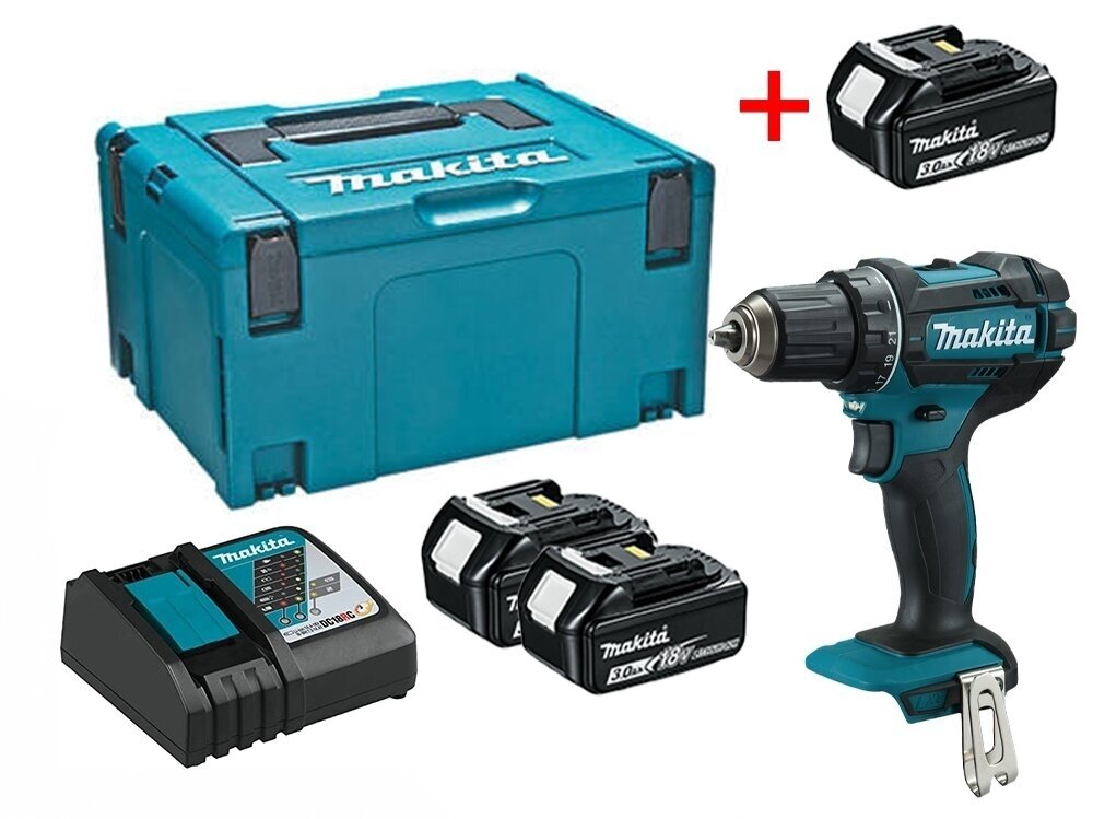 MAKITA DDF482RM3J Cordless Drill-Driver 3x4,0Ah 18v Li-ion MAKITA DDF482RM3J Cordless Drill-Driver 3x4,0Ah 18v Li-ion