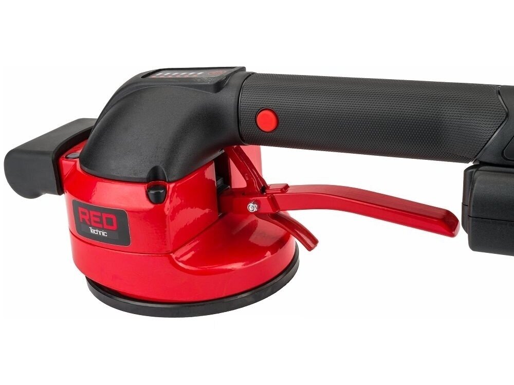 Akumuliatorinis vibro padas / pritraukėjas plytelėms Red Technik, 18V 7 Akumuliatorinis vibro padas / pritraukėjas plytelėms Red Technik, 18V 7