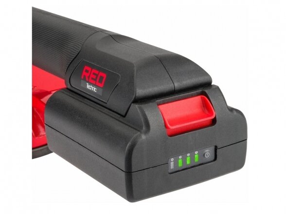 Akumuliatorinis vibro padas / pritraukėjas plytelėms Red Technik, 18V 9 Akumuliatorinis vibro padas / pritraukėjas plytelėms Red Technik, 18V 9