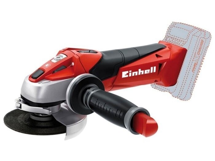 Einhell TE-AG 18 Li-Solo Cordless Angle Grinder, 18 V, 115 mm, without battery and charger