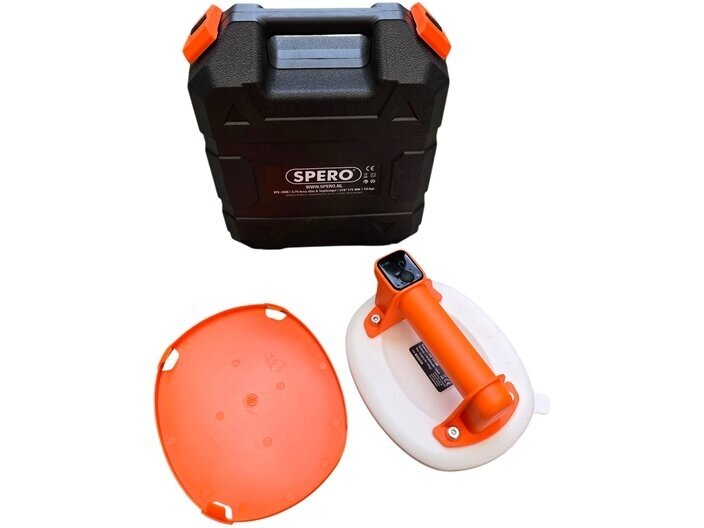 Аккумуляторный вакуумный захват Spero 210x175mm для стекла и плитки PRO (белая резина), до 56 kg 2