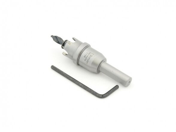 Alfra HM Hole Saw for Stainless Steel 15.2-19.0 mm, 4 teeth Alfra HM Hole Saw for Stainless Steel 15.2-19.0 mm, 4 teeth