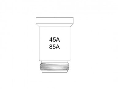 TM-125, 45-85A Protective Head Housing for Plasma Torches TM-125, 45-85A Protective Head Housing for Plasma Torches