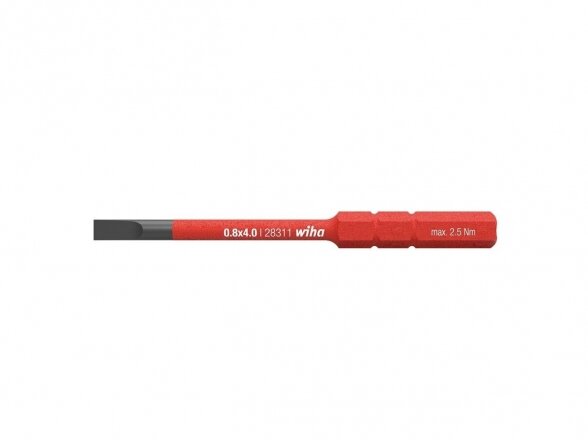 Atsuktuvo antgalis WIHA slimBit VDE (6,5x75 mm) Atsuktuvo antgalis WIHA slimBit VDE (6,5x75 mm)