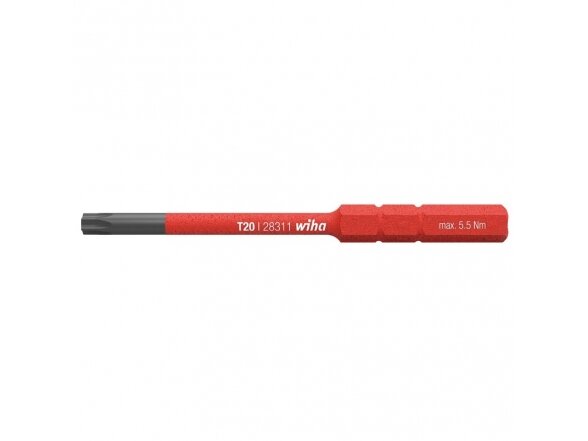 Screwdriver Bit WIHA TORX slim VDE (T25x75 mm)