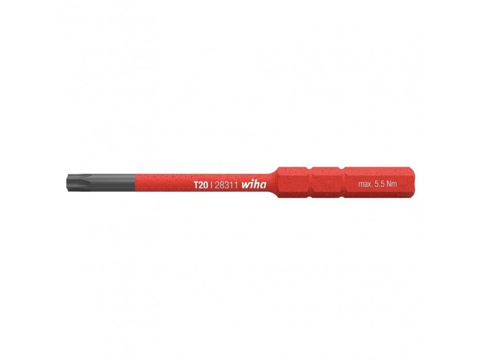 Screwdriver Bit WIHA TORX slim VDE (T25x75 mm) Screwdriver Bit WIHA TORX slim VDE (T25x75 mm)