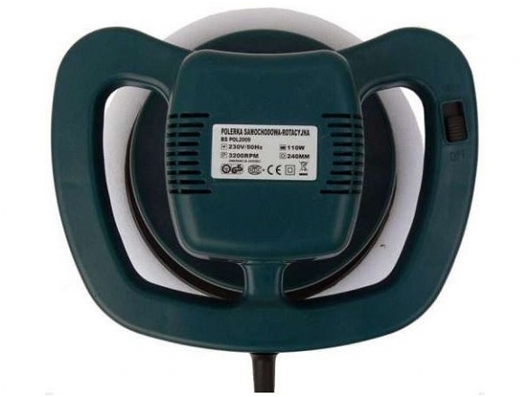 Bass Polska BP-5122 Car Polisher, 110W, 240mm 1 Bass Polska BP-5122 Car Polisher, 110W, 240mm 1