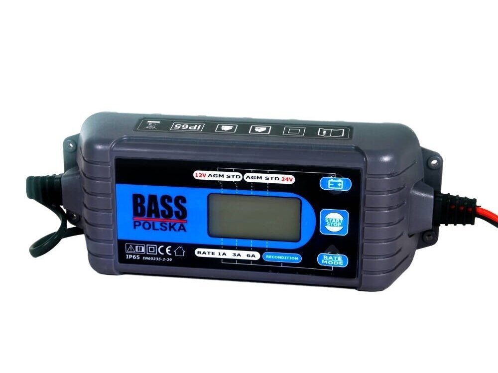 Bass Polska зарядное устройство для аккумуляторов 1~6A 220Ah 1 Bass Polska зарядное устройство для аккумуляторов 1~6A 220Ah 1