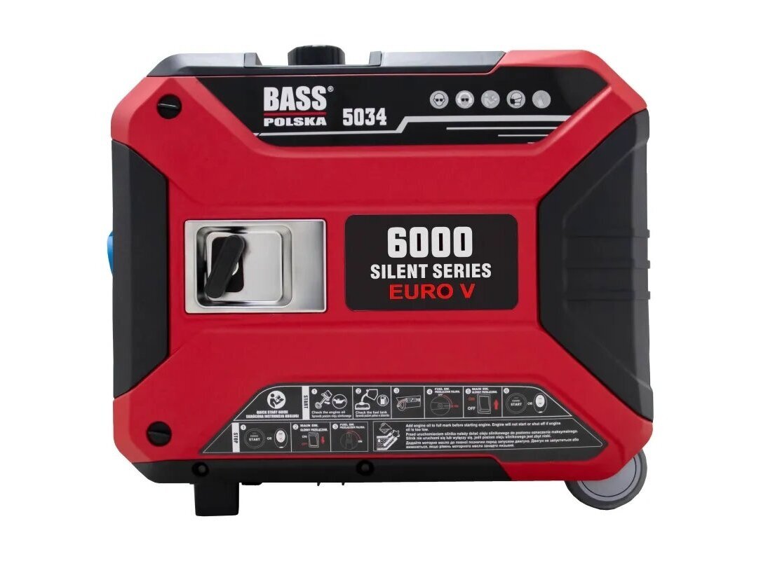 Bass Polska inverterinis generatorius 5500/6000 W, ypatingai tylus 3