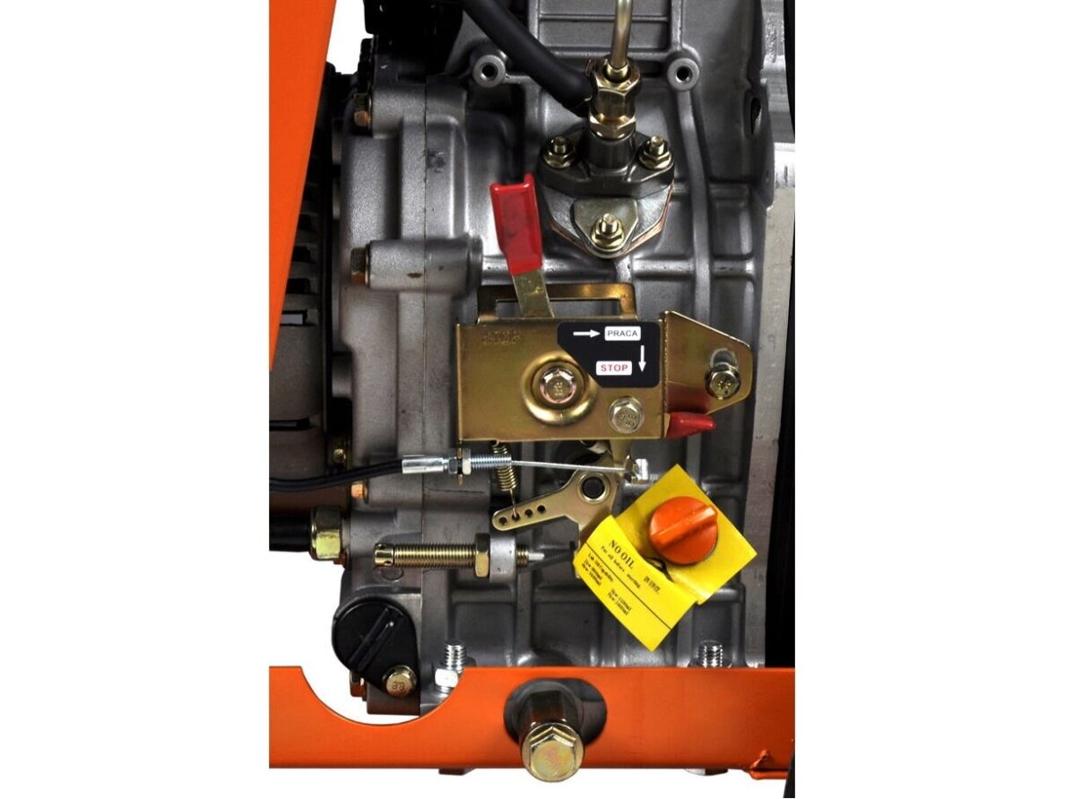 Bass Polska dyzelinis generatorius 6,5 kW 5 Bass Polska dyzelinis generatorius 6,5 kW 5