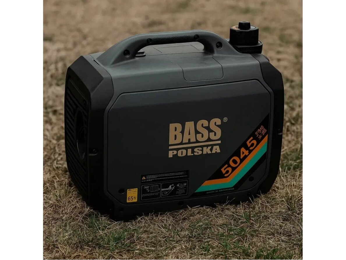 Bass Polska inverterinis generatorius 3,5 kW, sinus zero, tylus 2 Bass Polska inverterinis generatorius 3,5 kW, sinus zero, tylus 2